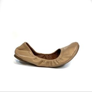 Lucky Brand Erin Beige Slip on Casual Flats